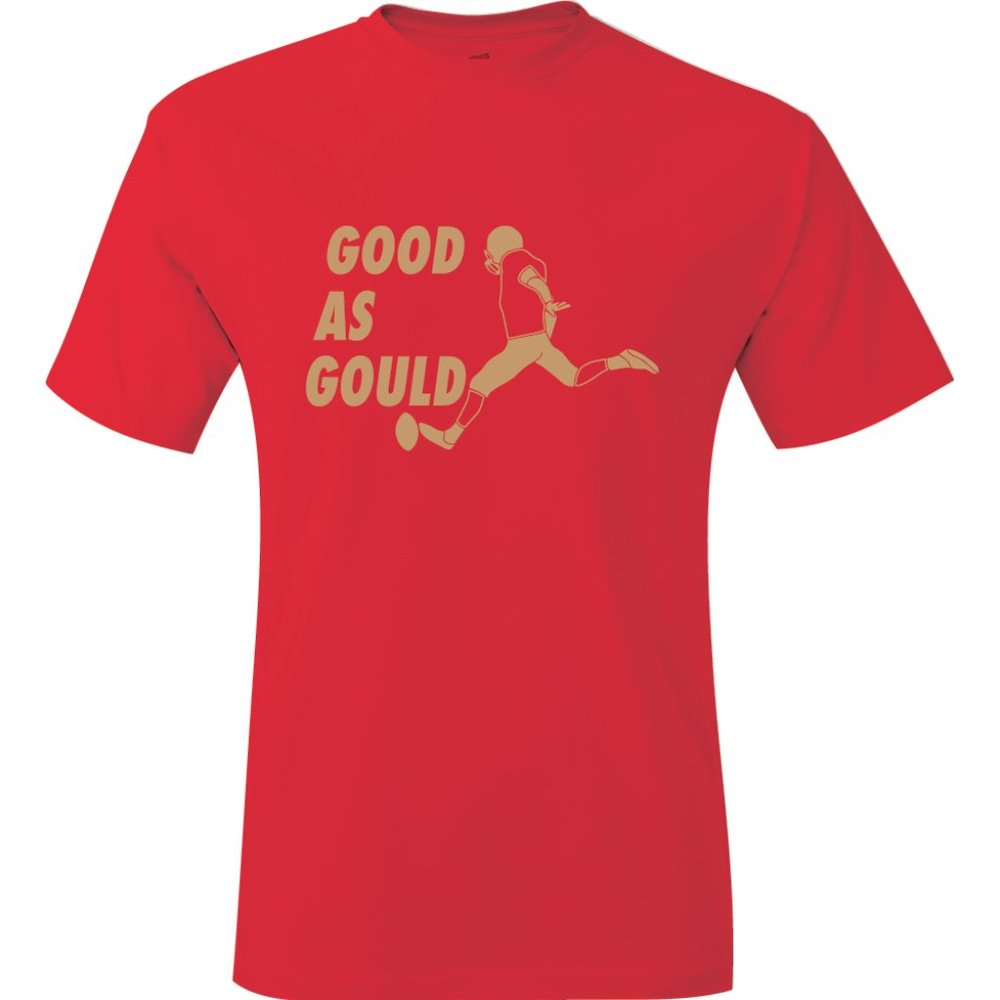 49ers Robbie Gould Good As Gould Jersey T-Shirt